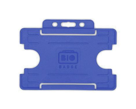 blue id card holder
