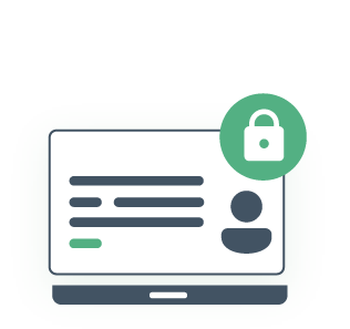 icon of a portal for ordering id cards